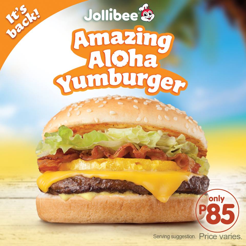 Amazing Aloha Yumburger is back