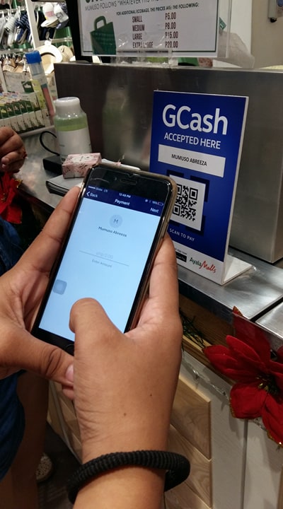 GCash Scan to pay