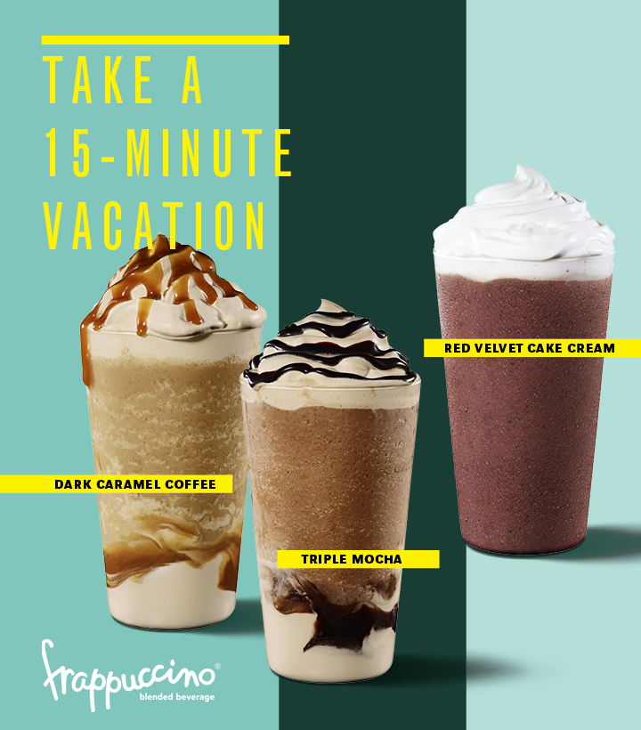 Starbucks Summer Frappuccino Flavors