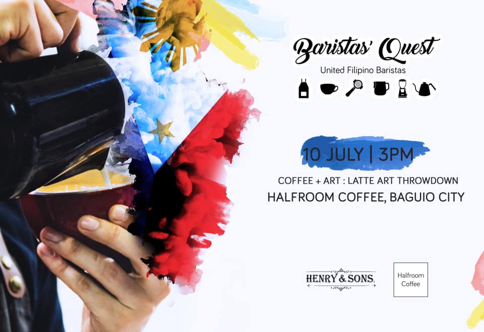 Coffee + Art- Latte Art Throwdown at Halfroom Coffee Baguio