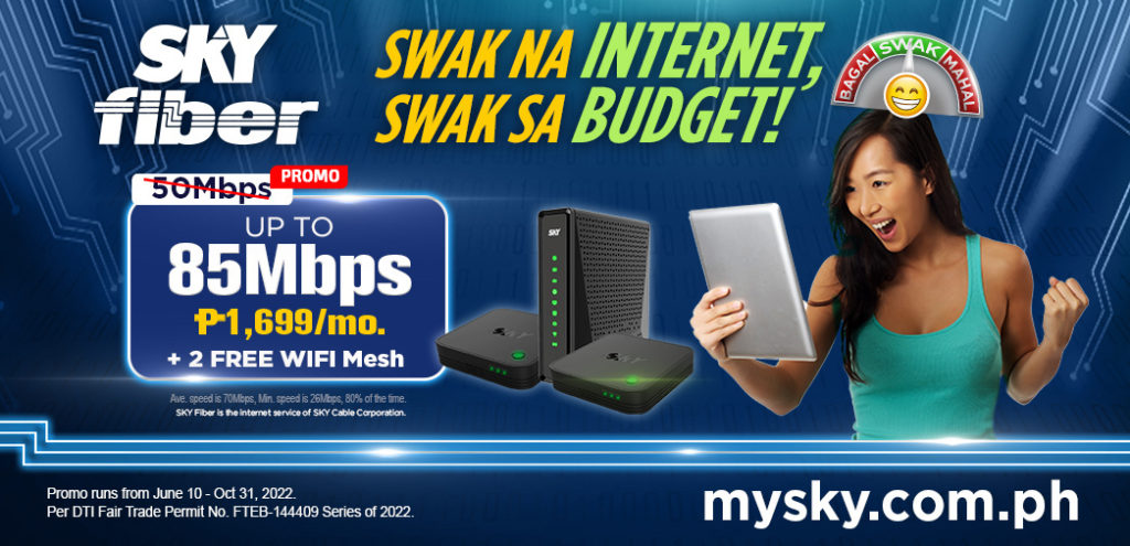 SKY Fiber 50Mbps Plan